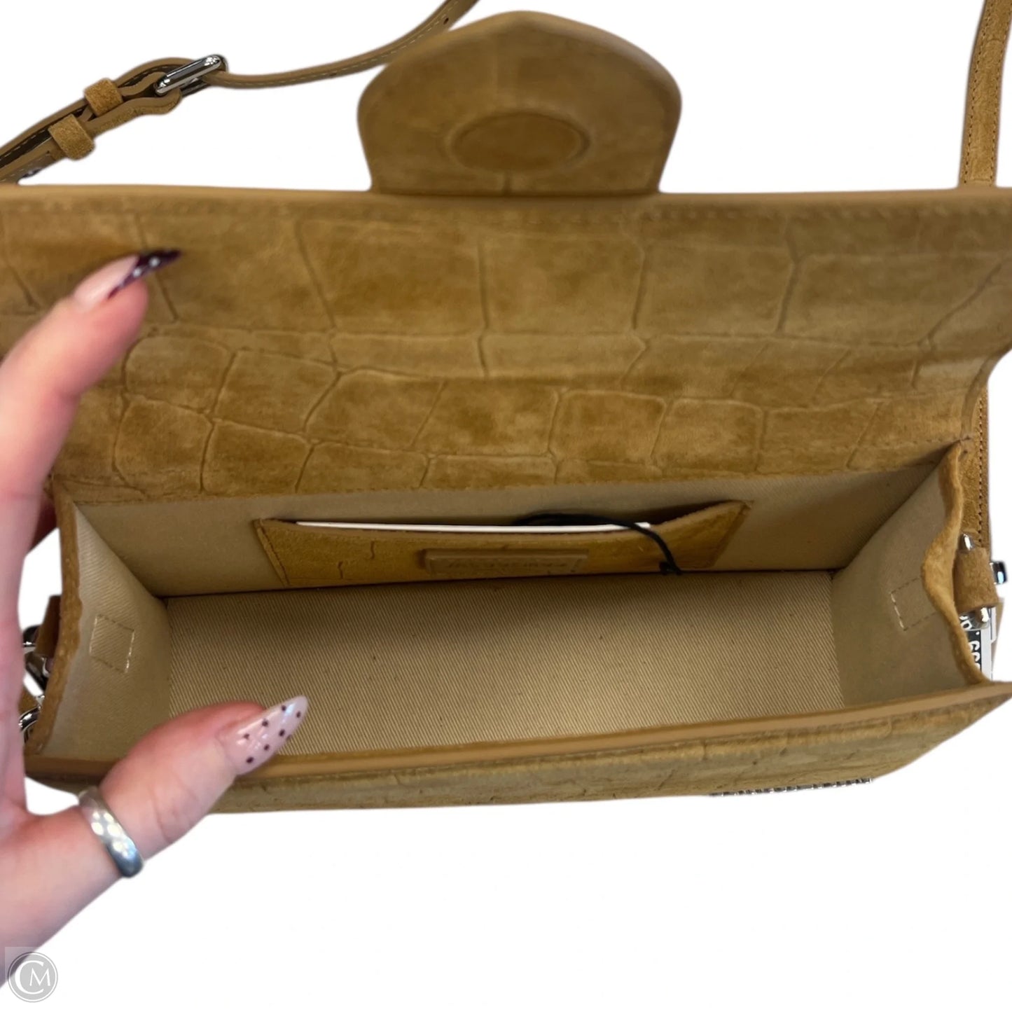 Crossbody Leather By Cma, Size: Small