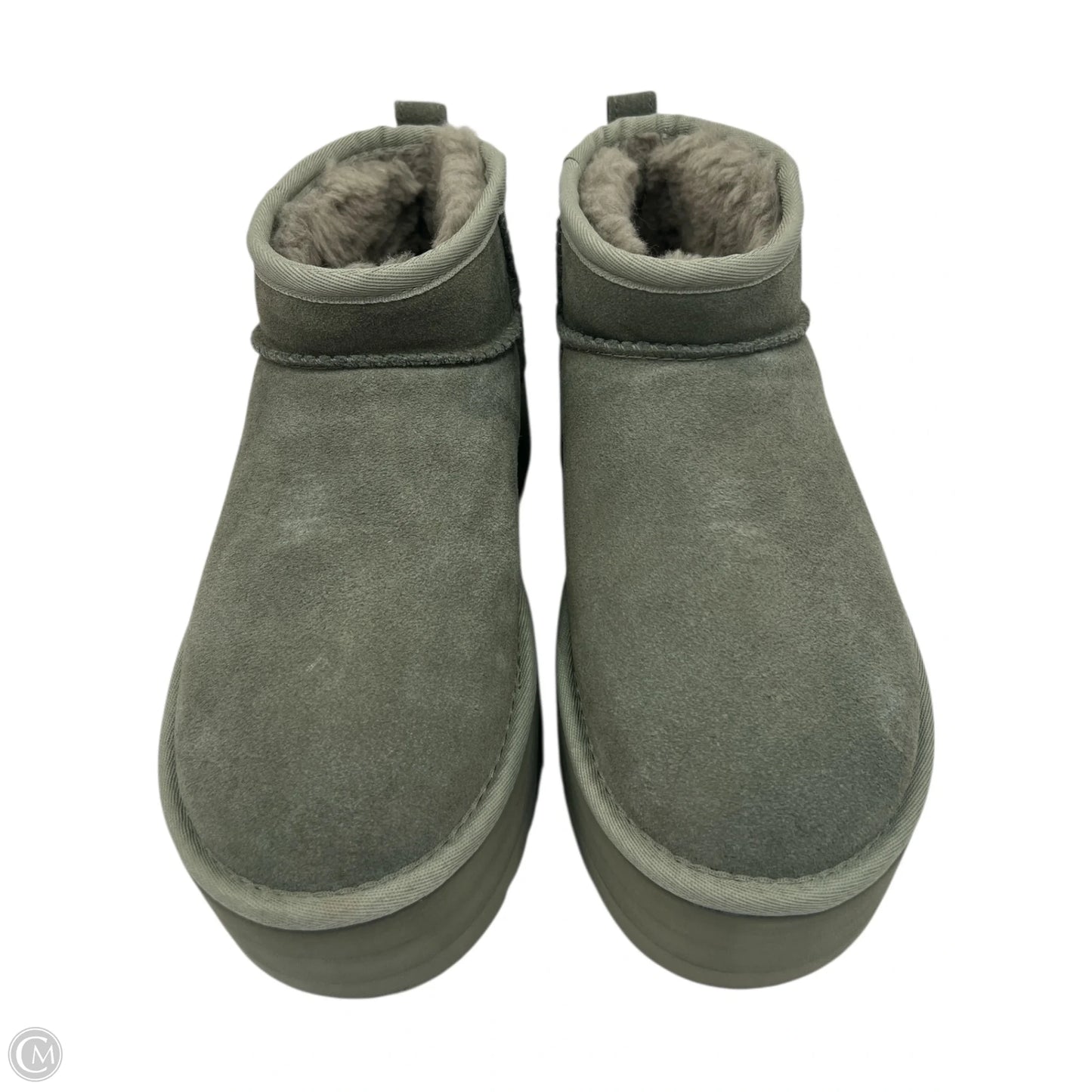 Boots Designer By Ugg In Grey, Size: 7