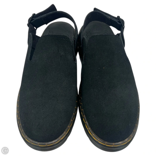 Shoes Flats By Dr Martens In Black, Size: 6
