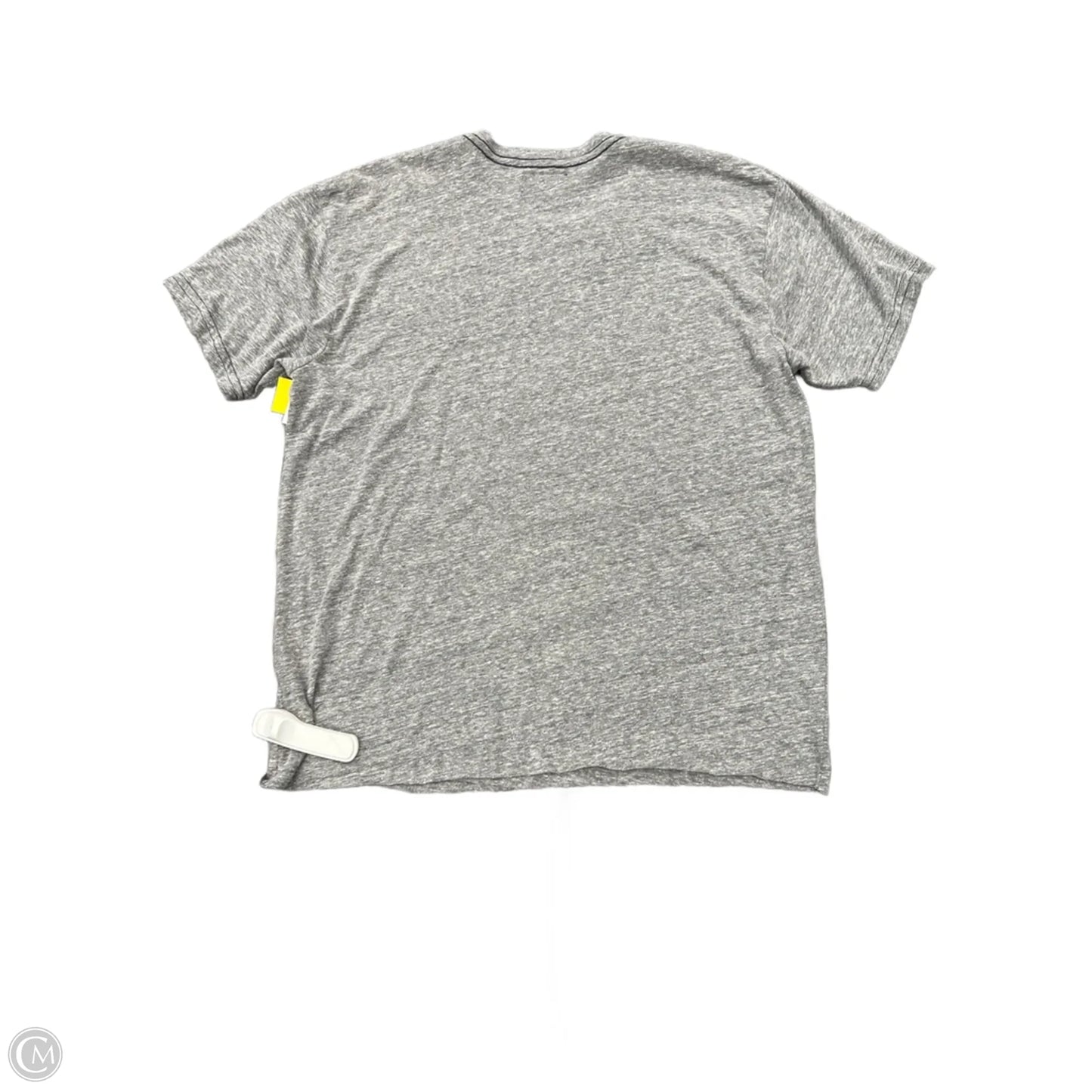 Top Short Sleeve By Cmb In Grey, Size: M