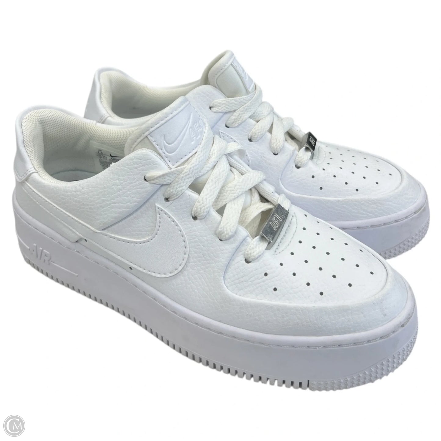 Shoes Sneakers By Nike In White, Size: 7.5
