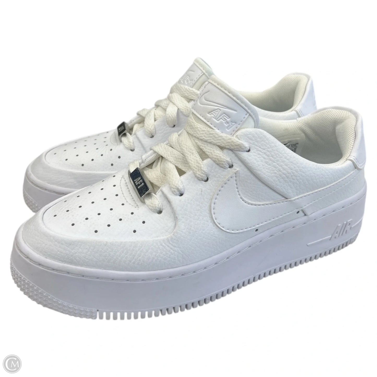 Shoes Sneakers By Nike In White, Size: 7.5