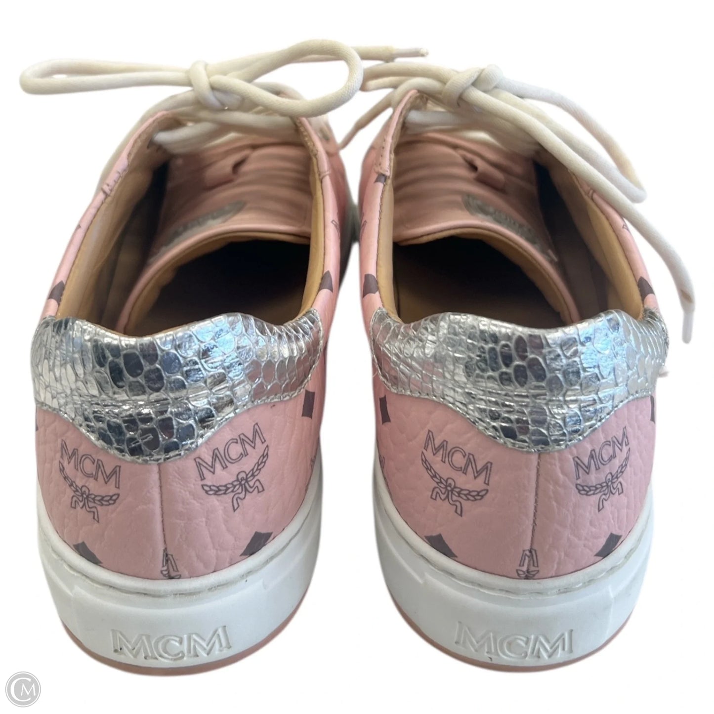 Shoes Luxury Designer By Mcm In Pink, Size: 7