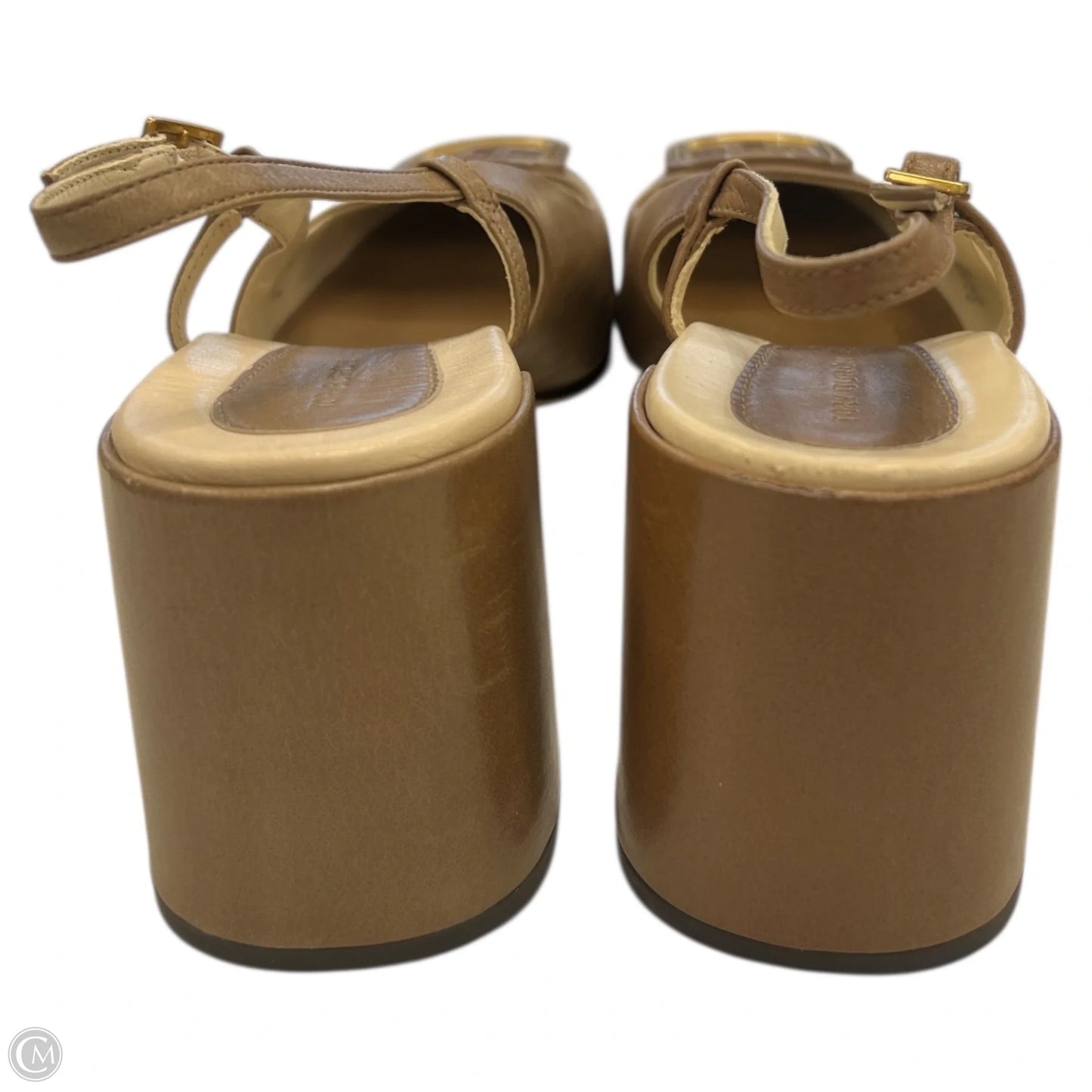 Shoes Designer By Tory Burch In Brown, Size: 10