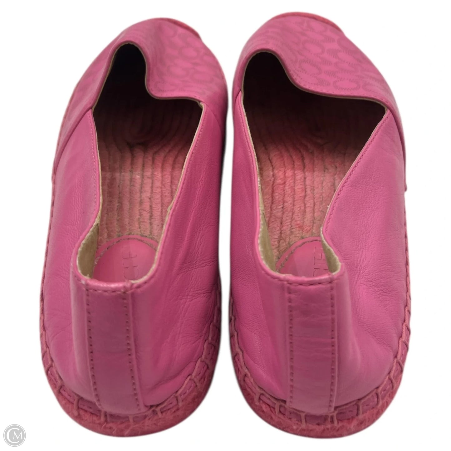Shoes Designer By Coach In Pink, Size: 9