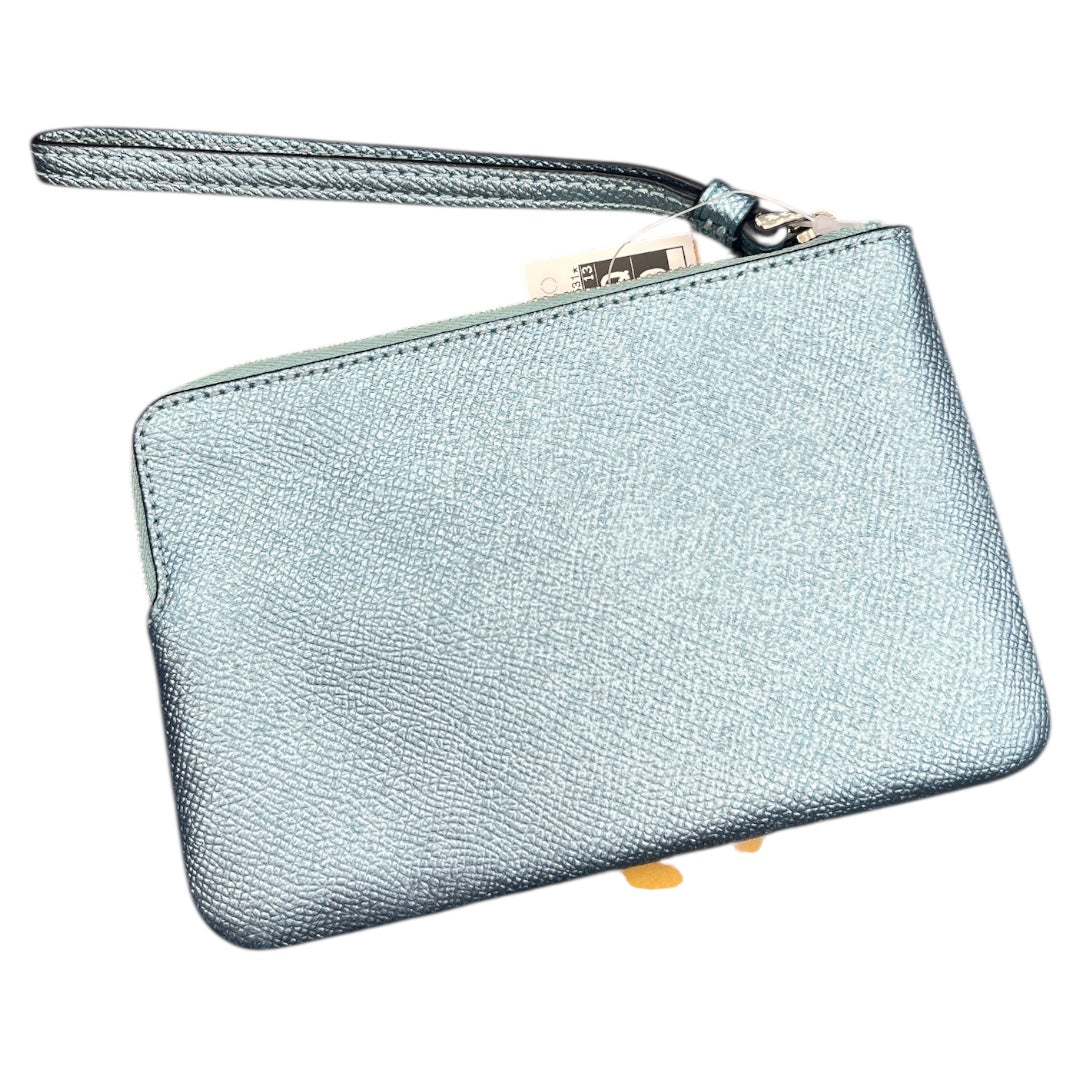 Coin Purse Designer By Coach In Blue, Size:Small