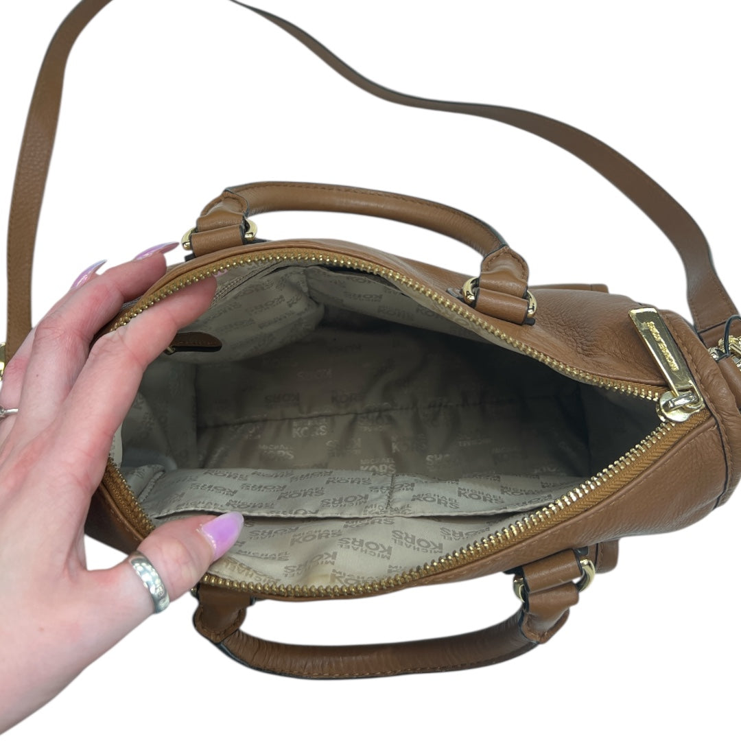 Handbag Designer By Michael Kors In Brown, Size:Medium