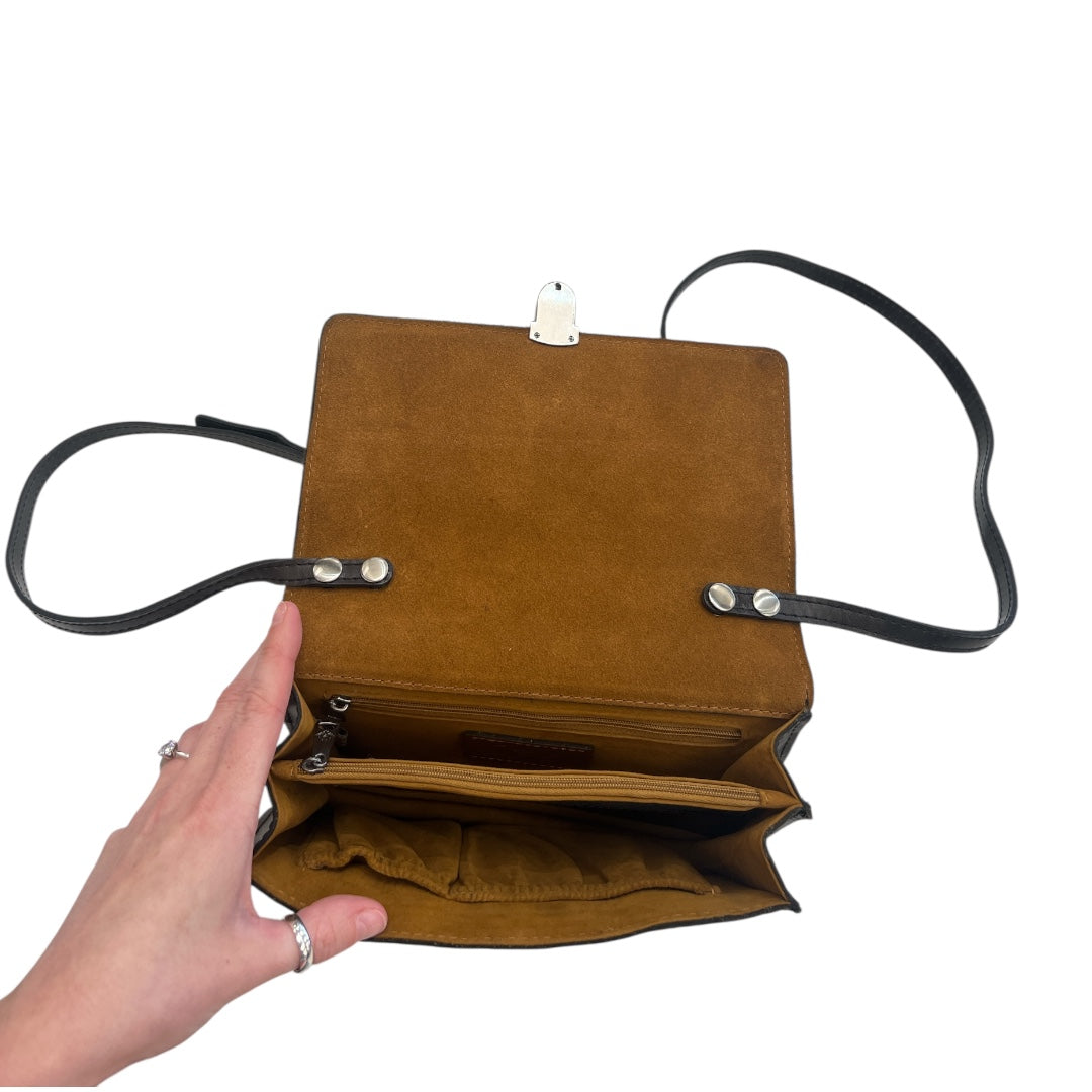 Crossbody Designer By Patricia Nash In Brown, Size:Medium