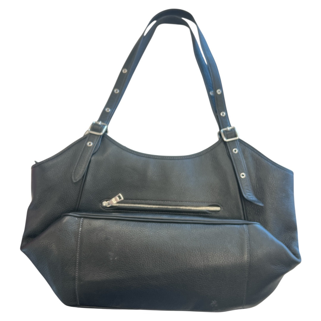 Handbag Designer By Coach In Black, Size:Large