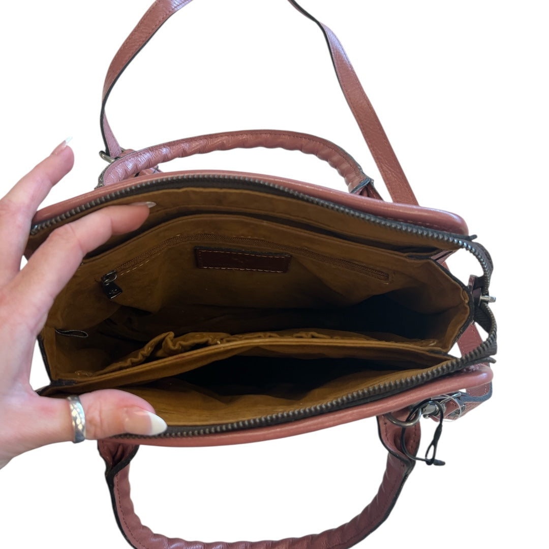 Crossbody Designer By Patricia Nash In Pink, Size:Medium