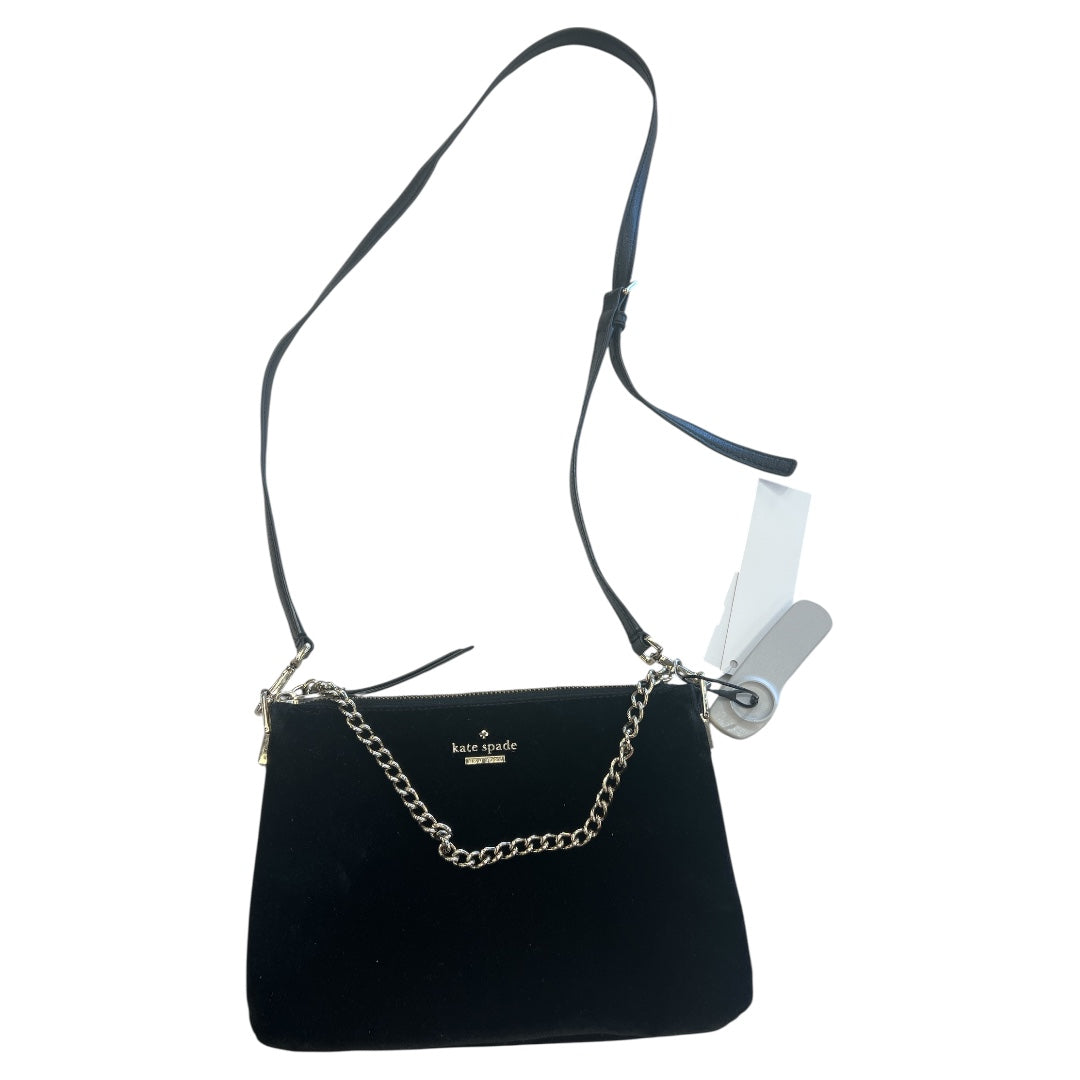 Crossbody Designer By Kate Spade In Black, Size:Small