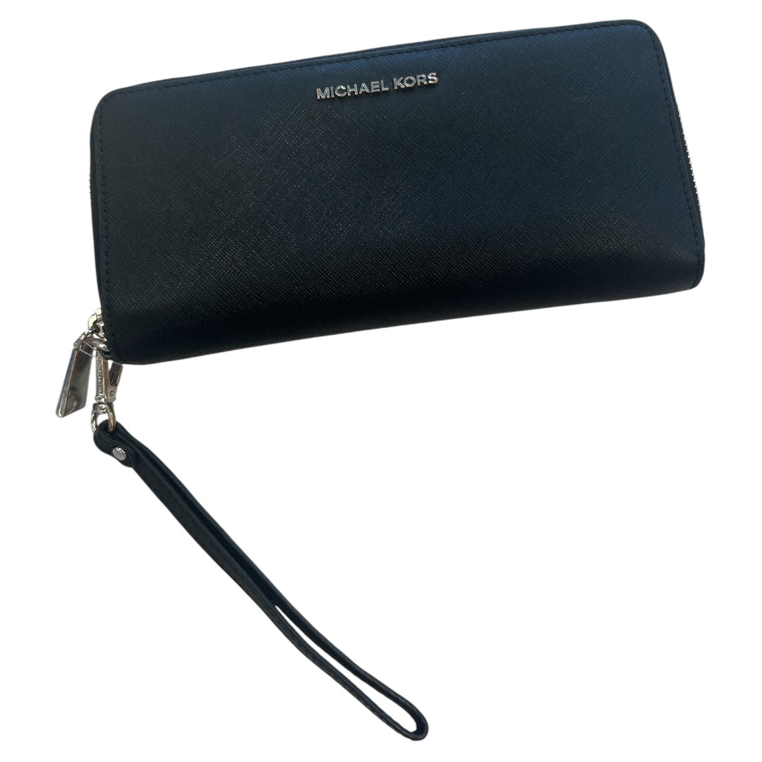 Wallet By Michael By Michael Kors In Black, Size:Large