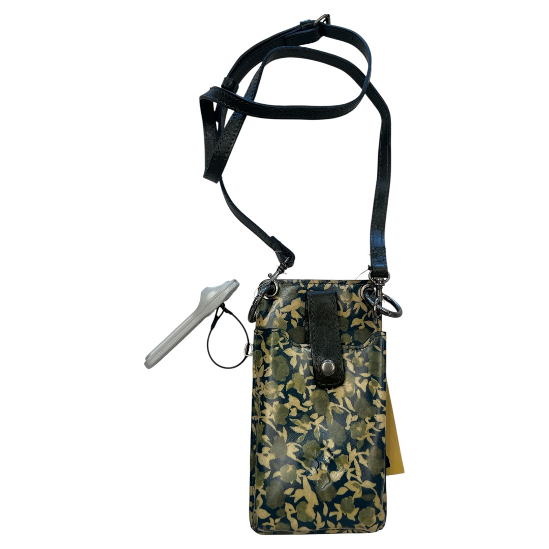 Crossbody Designer By Patricia Nash In Green & Yellow, Size:Small