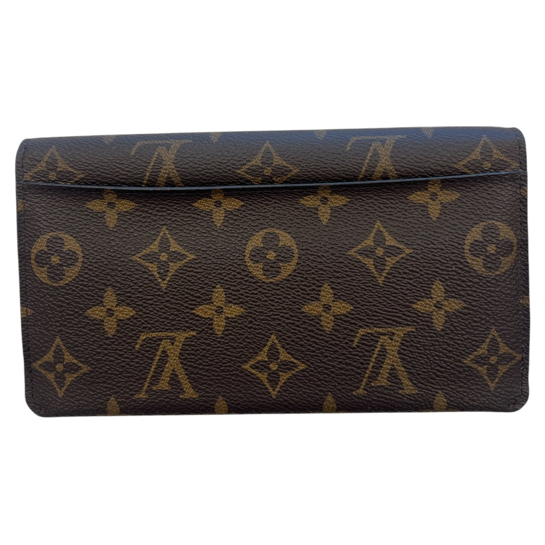 Wallet Luxury Designer By Louis Vuitton In Brown, Size:Large