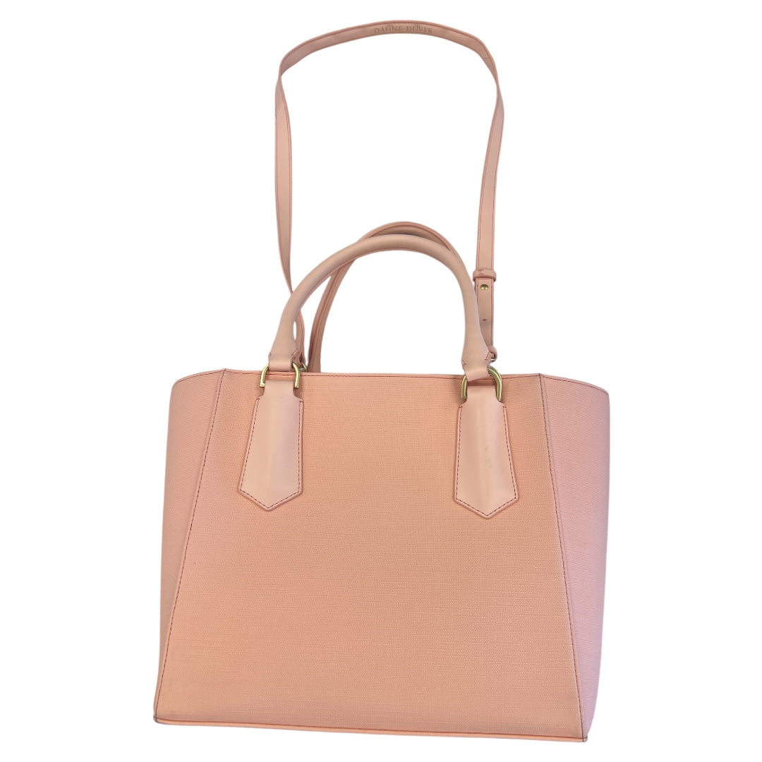 Handbag Leather By Cmb In Peach, Size:Large
