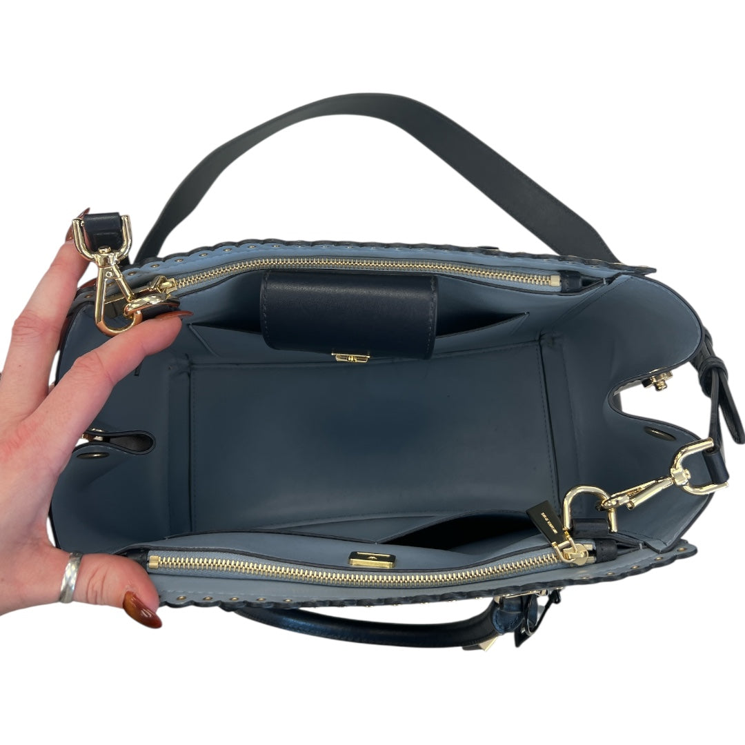 Handbag Designer By Michael Kors In Blue, Size:Large