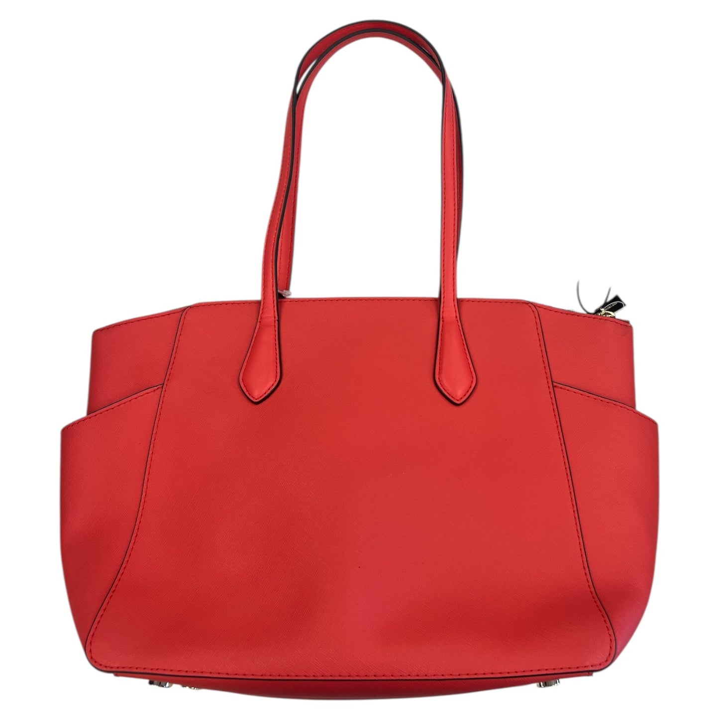 Handbag Designer By Michael Kors In Coral, Size:Large