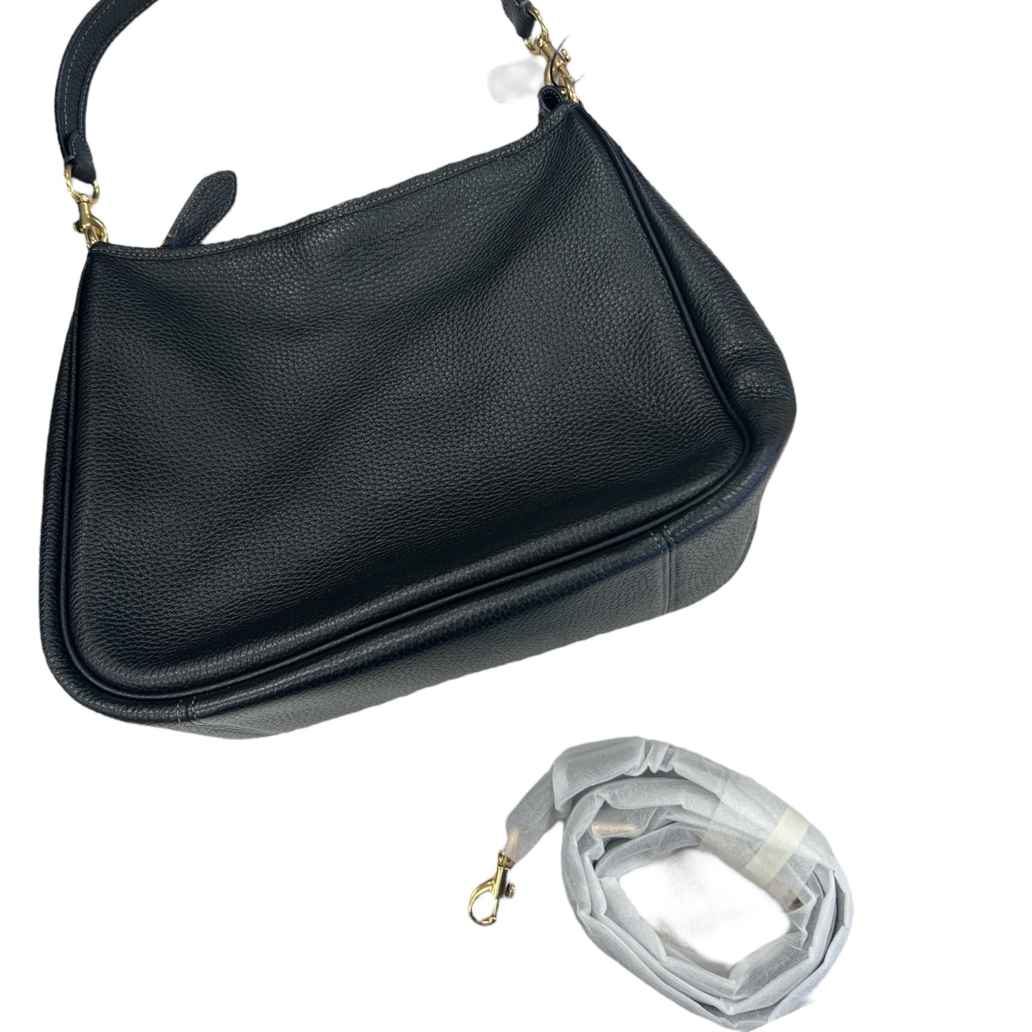 Handbag Designer By Coach In Black, Size:Large