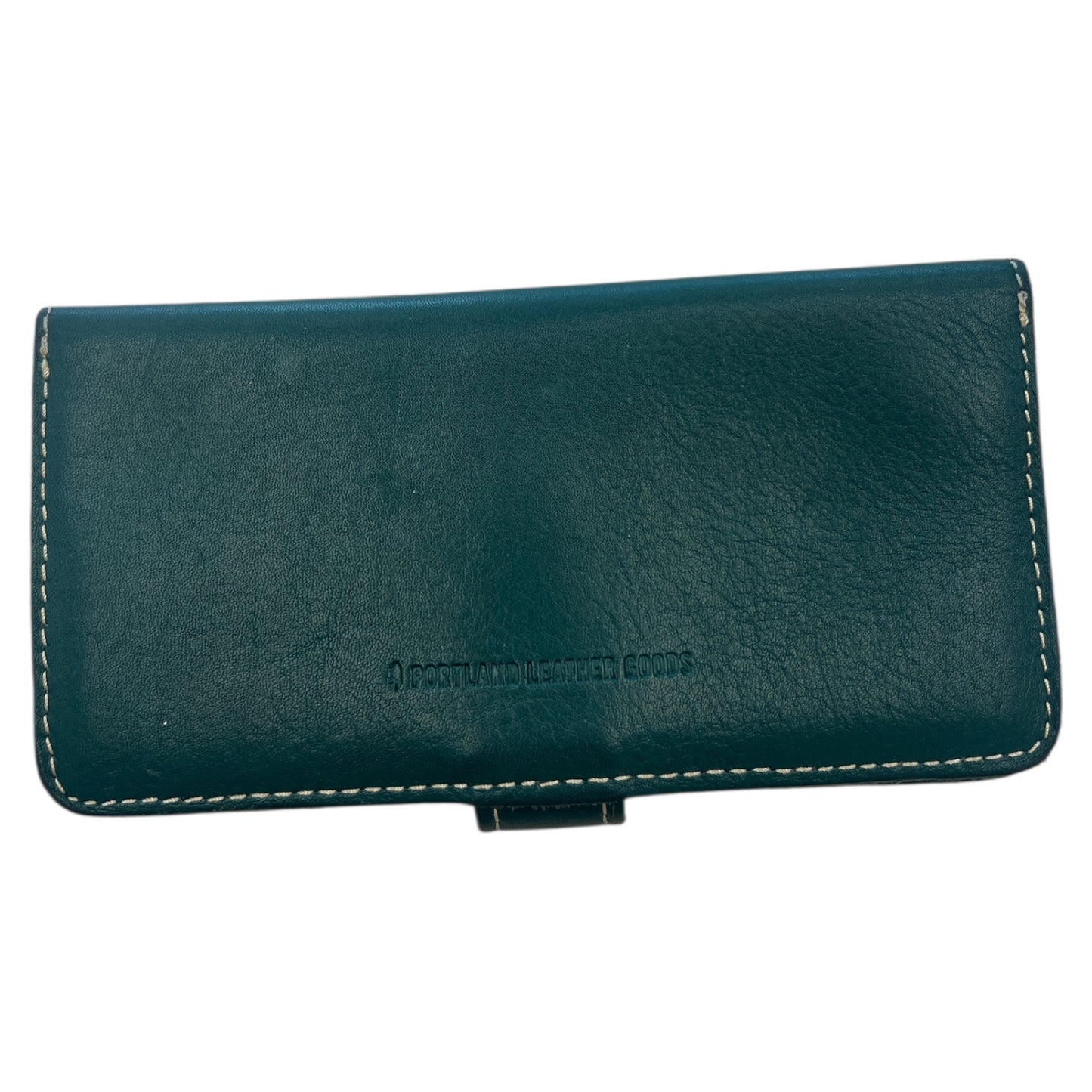 Wallet Leather By Portland Leather In Green, Size:Medium