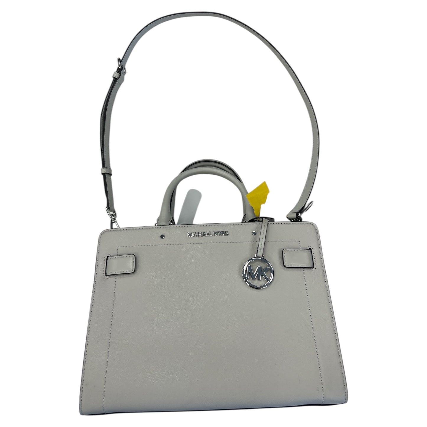Handbag Designer By Michael Kors In Grey, Size:Medium