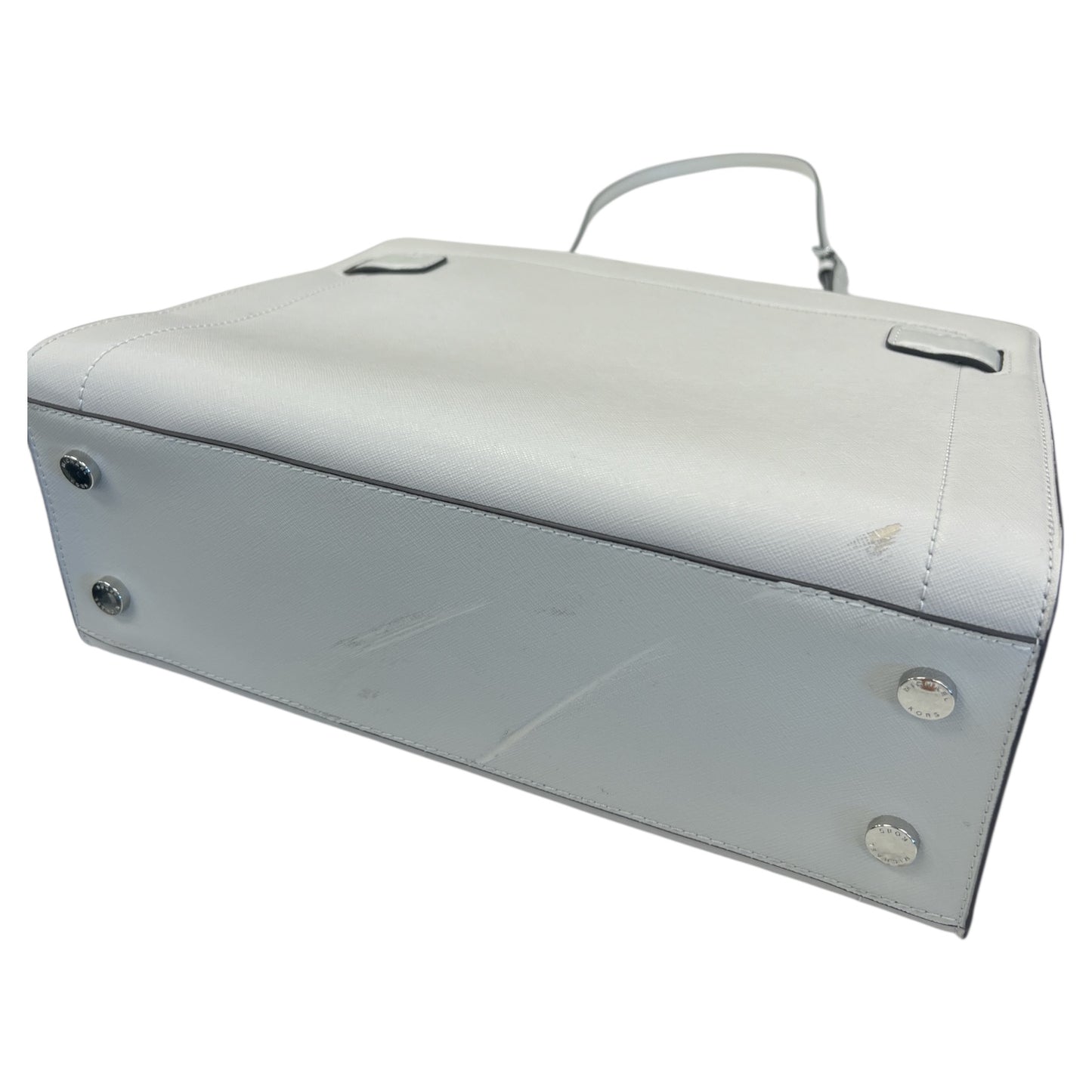 Handbag Designer By Michael Kors In Grey, Size:Medium