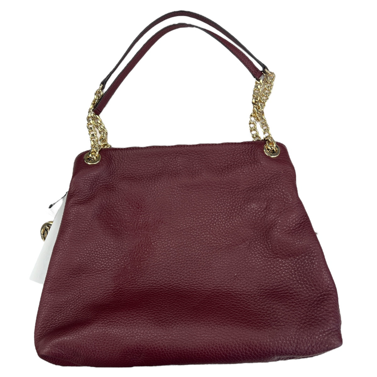 Handbag Designer By Michael Kors In Maroon, Size:Medium