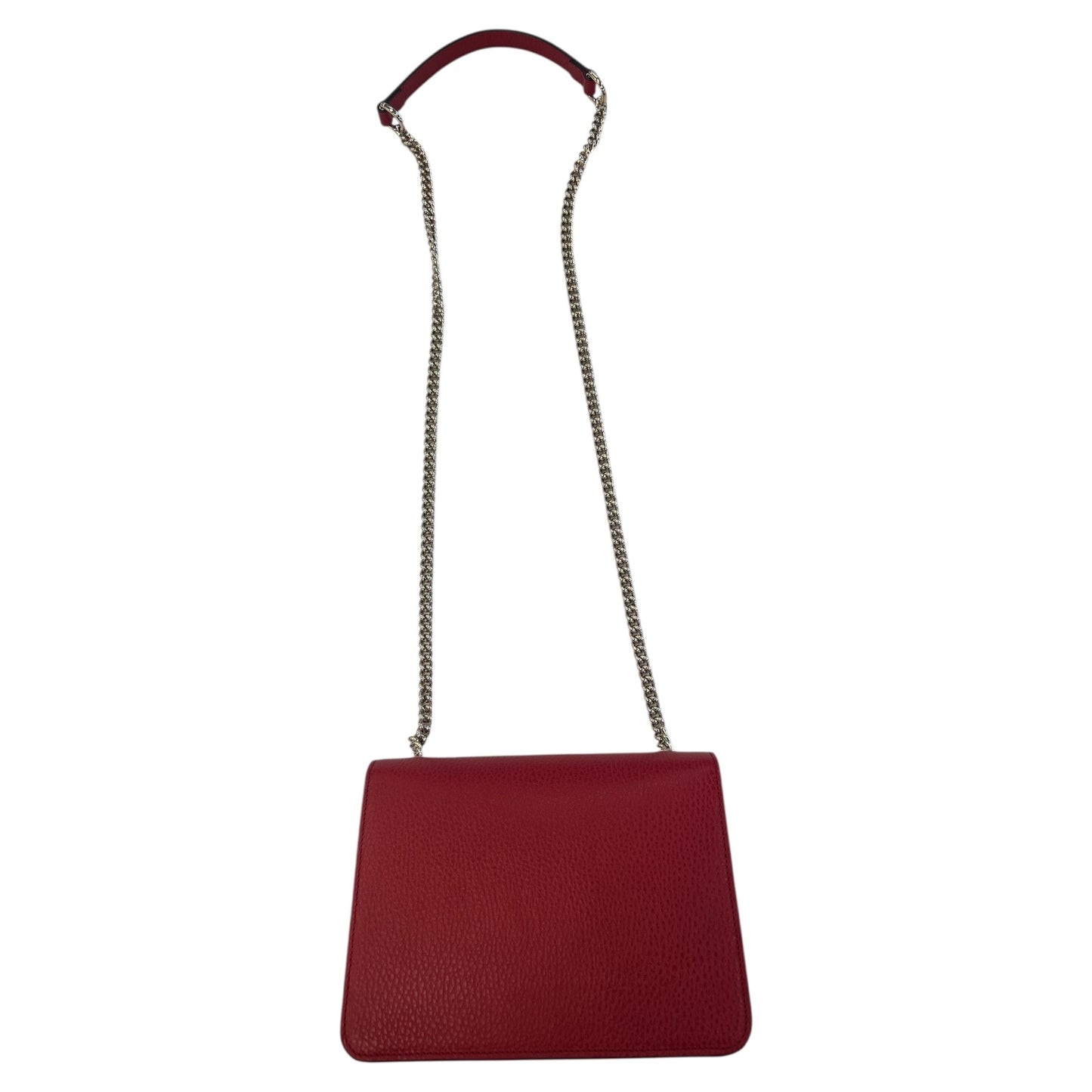 Crossbody Luxury Designer By Gucci In Red, Size:Medium