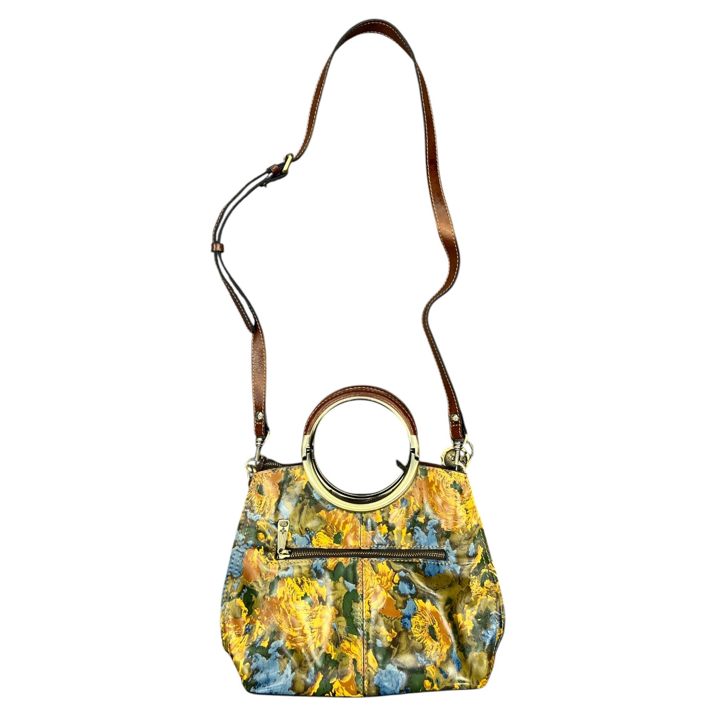 Handbag Designer By Patricia Nash In Floral Print, Size:Medium