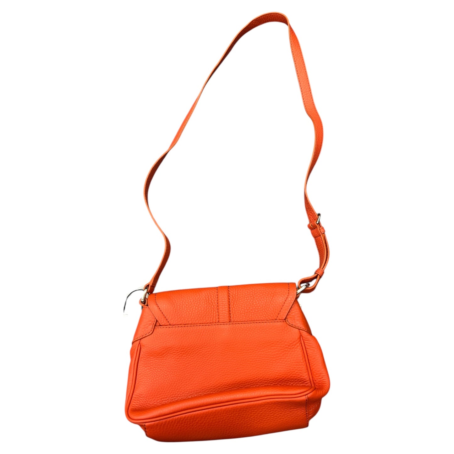 Crossbody Leather By Cole-Haan In Orange, Size:Small