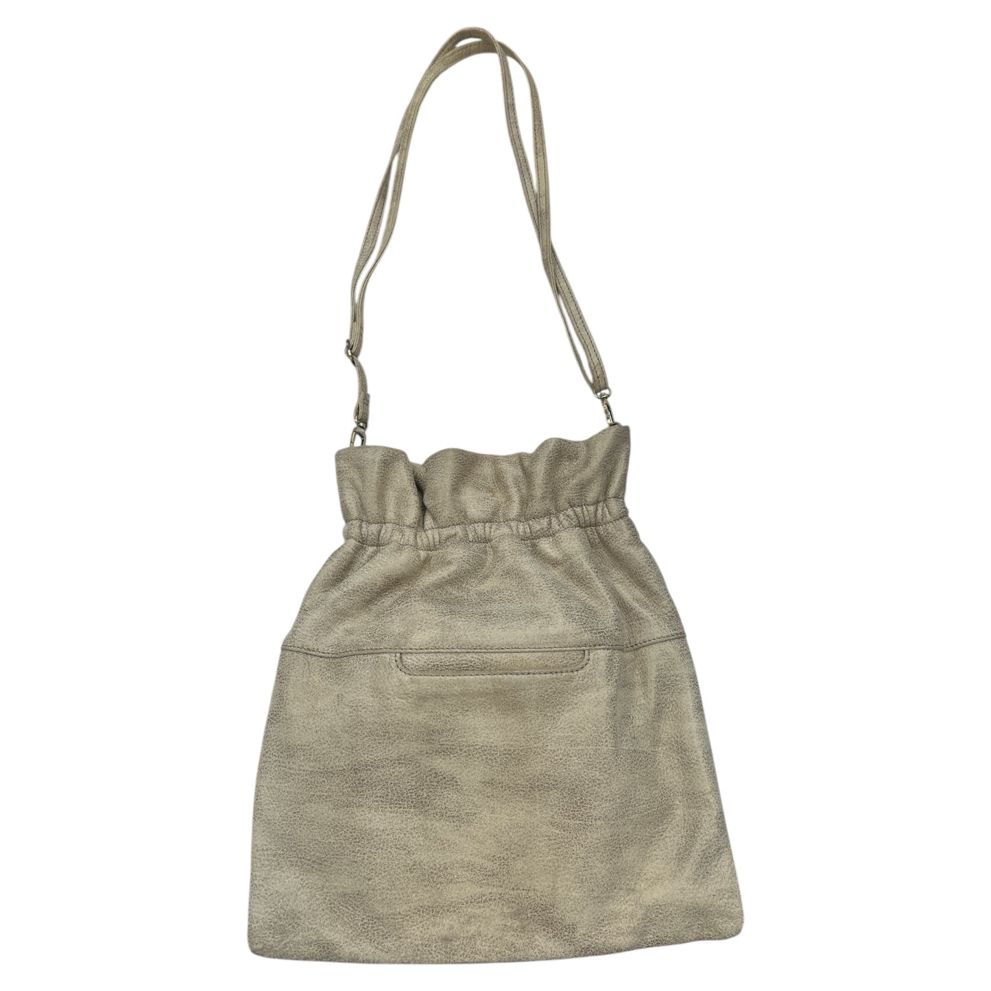 Crossbody Leather By Hobo Intl In Cream, Size:Small