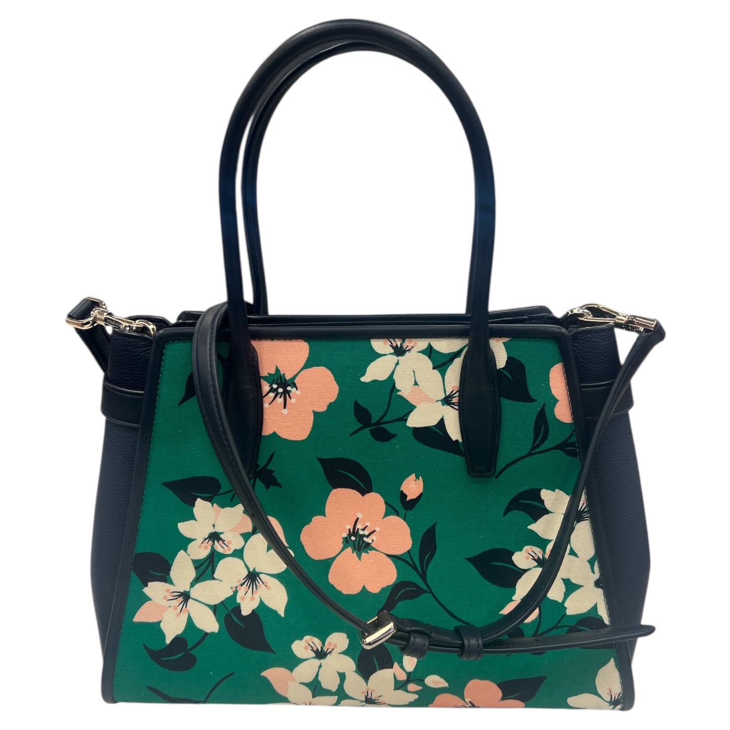 Handbag Designer By Kate Spade In Floral Print, Size:Large