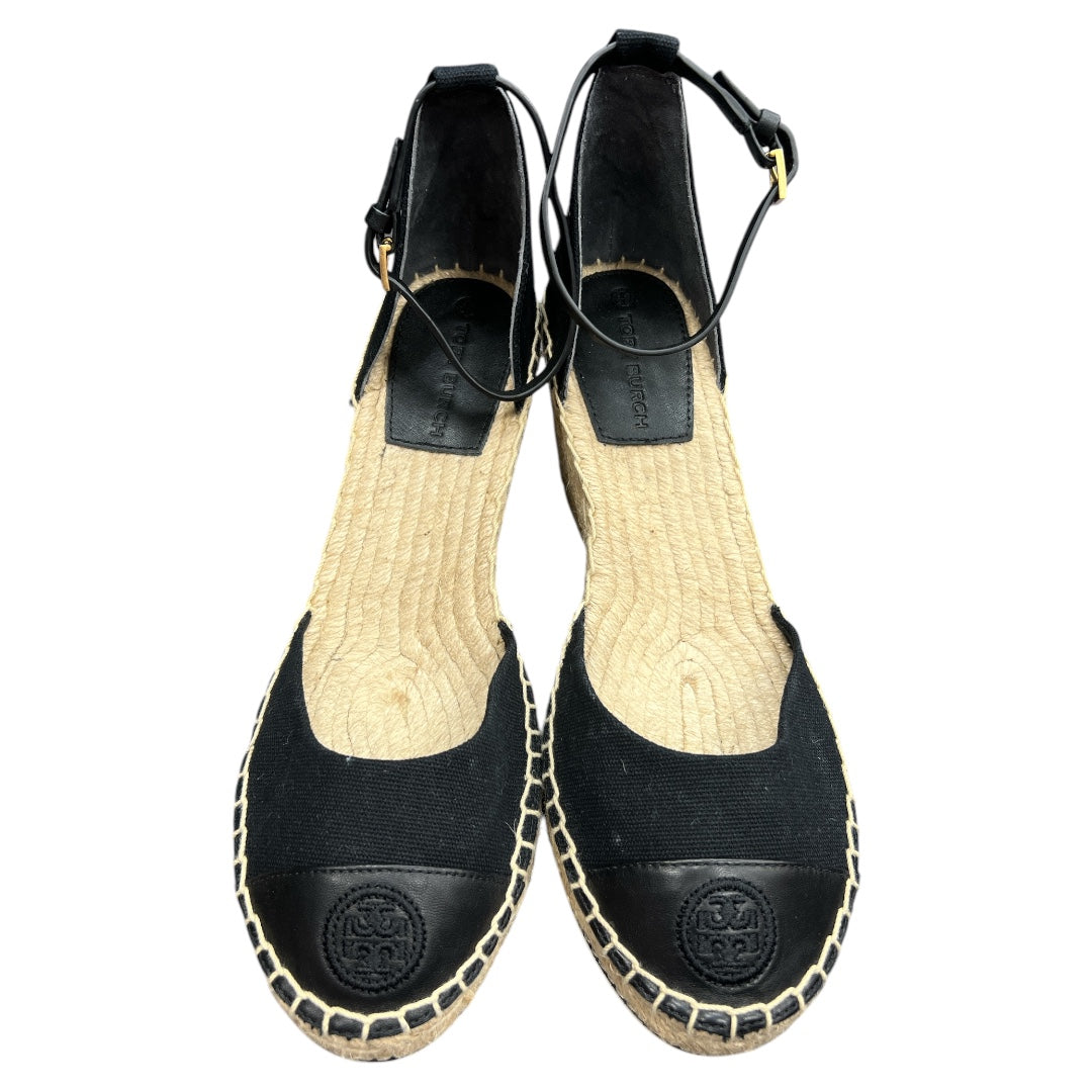 Sandals Designer By Tory Burch In Black, Size:9