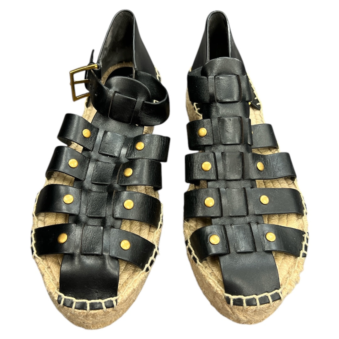 Sandals Designer By Tory Burch In Checkered Pattern, Size:7.5
