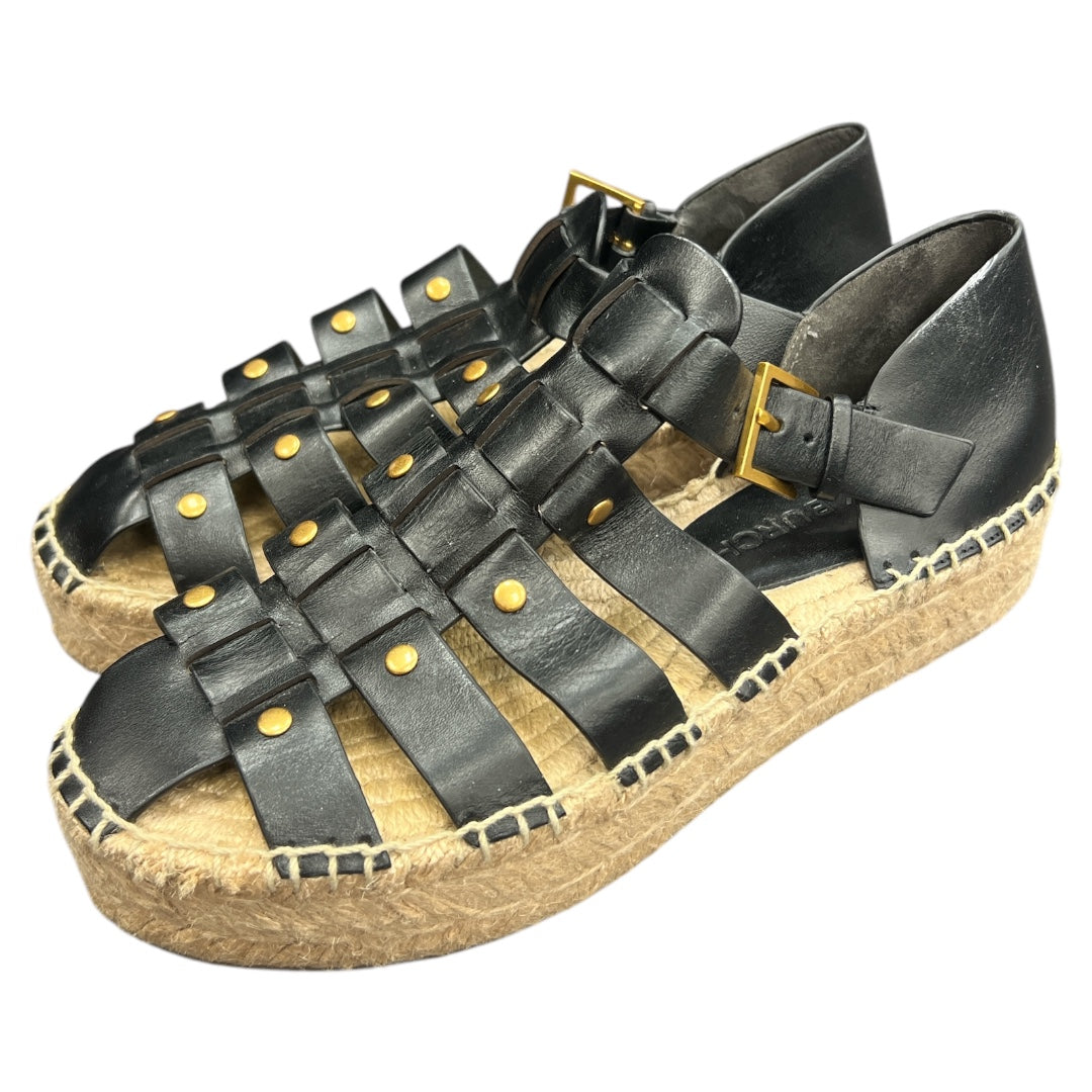 Sandals Designer By Tory Burch In Checkered Pattern, Size:7.5