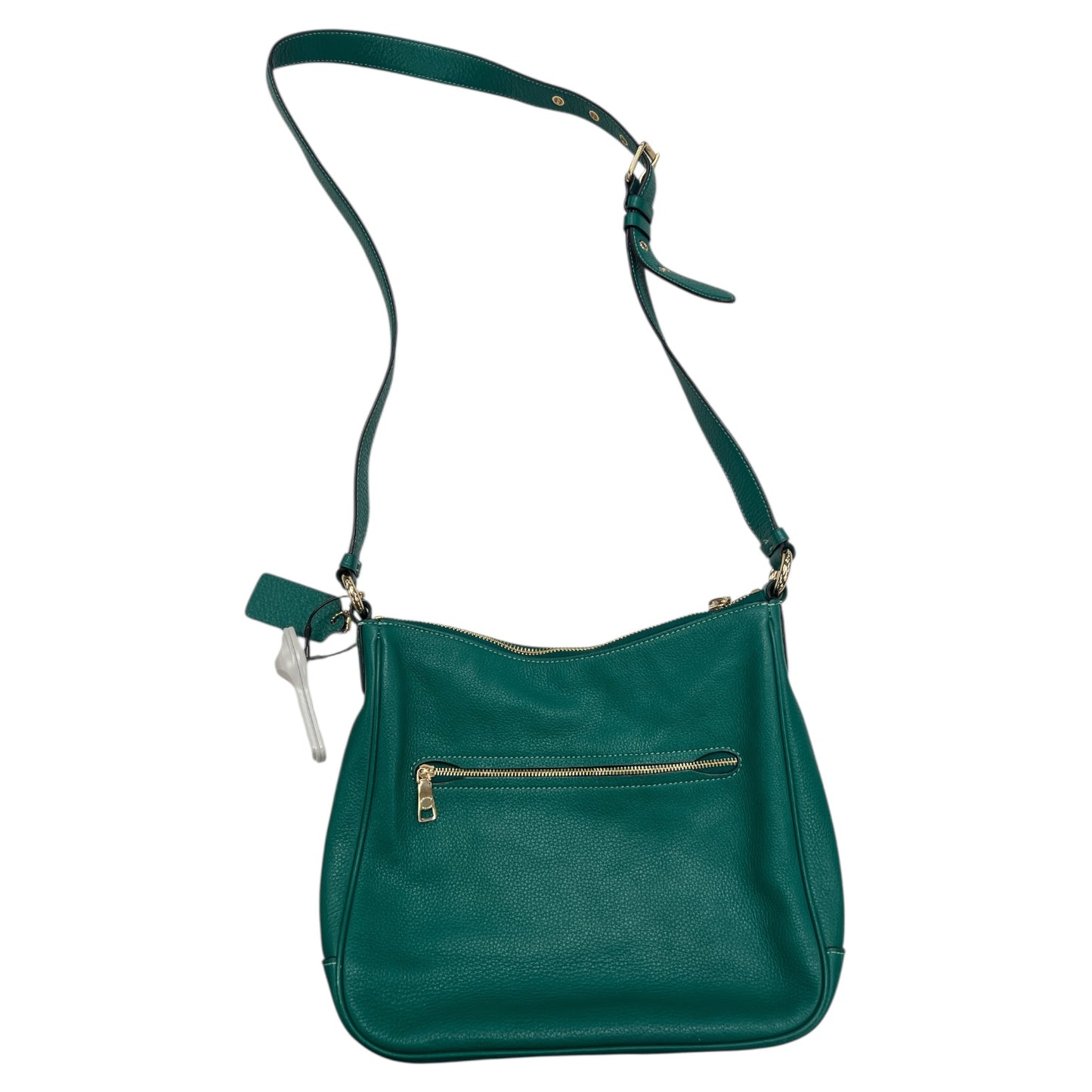Crossbody Designer By Coach In Green, Size:Large