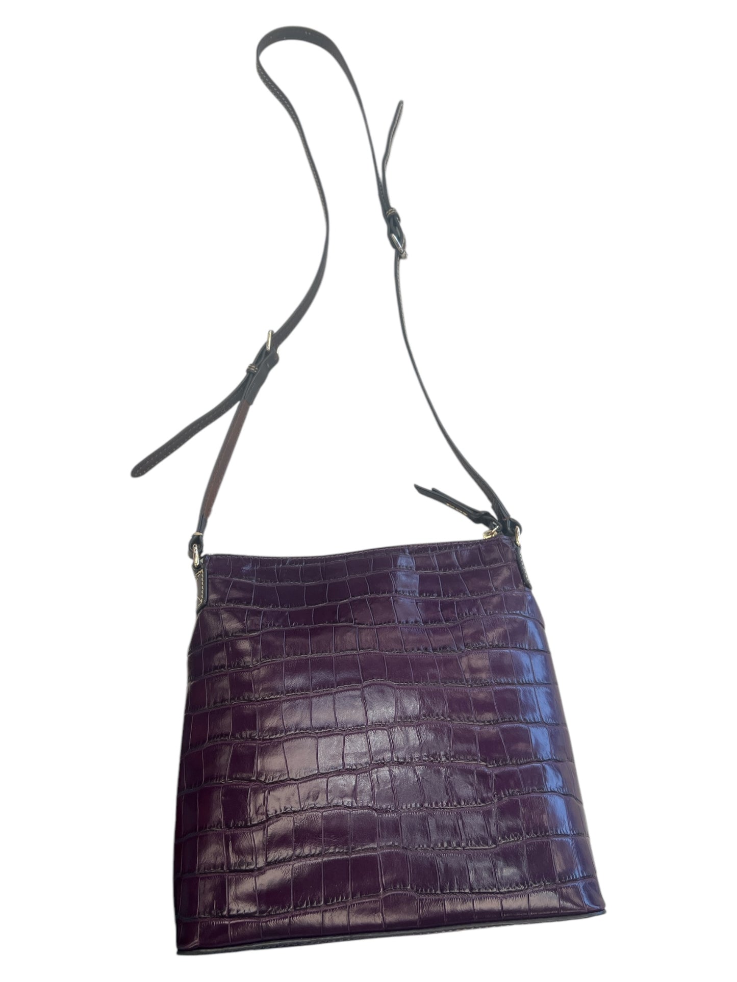 Handbag Designer By Dooney And Bourke In Purple, Size:Large