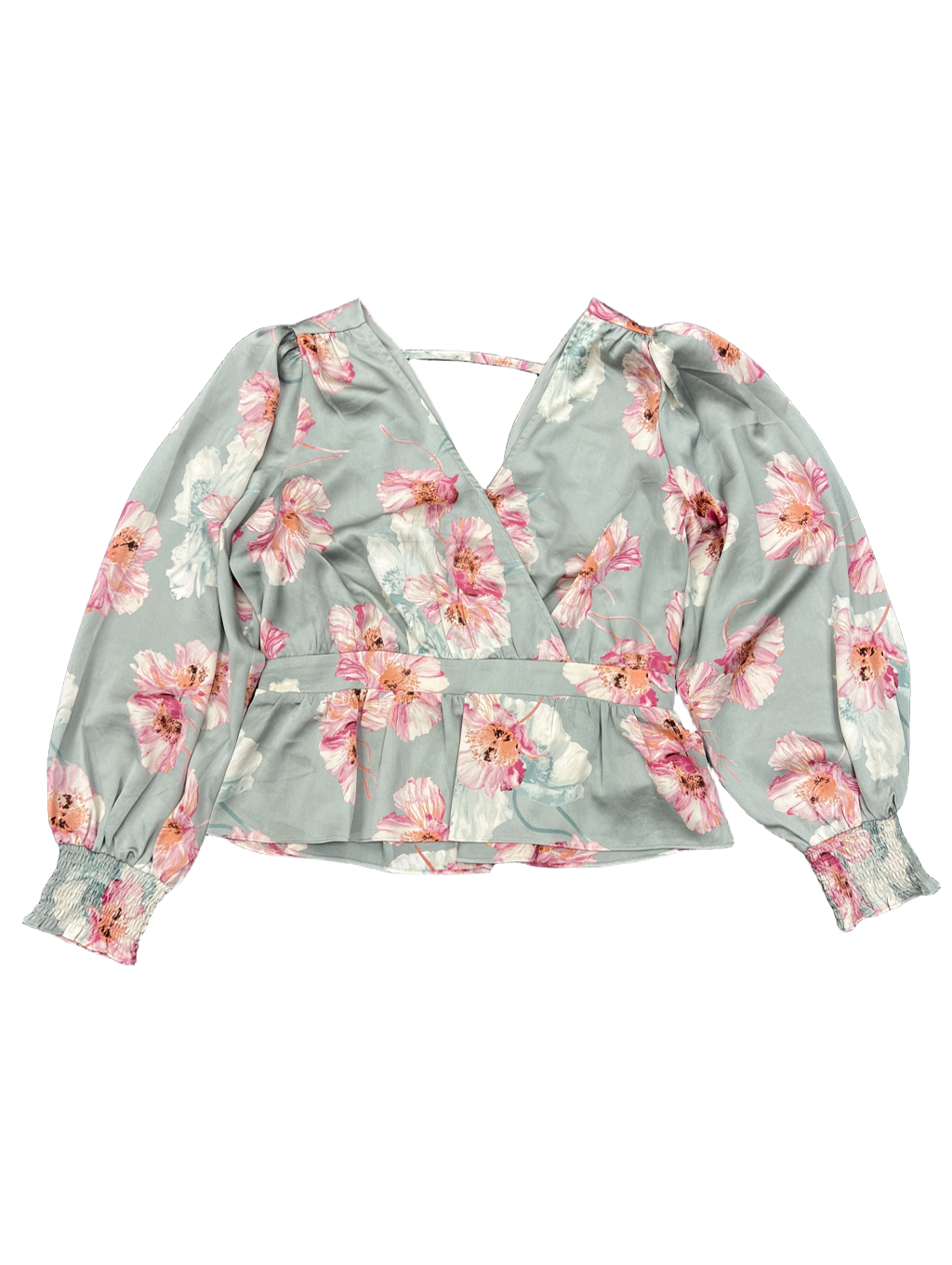 Top Long Sleeve By Express Size: L