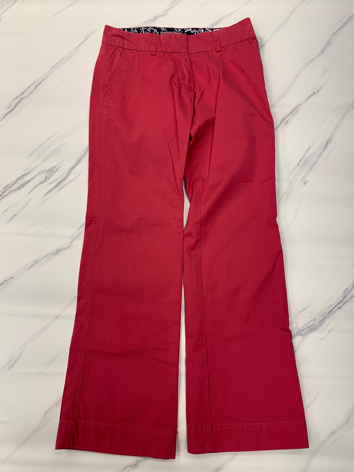 Red Pants Chinos & Khakis Vineyard Vines, Size 0