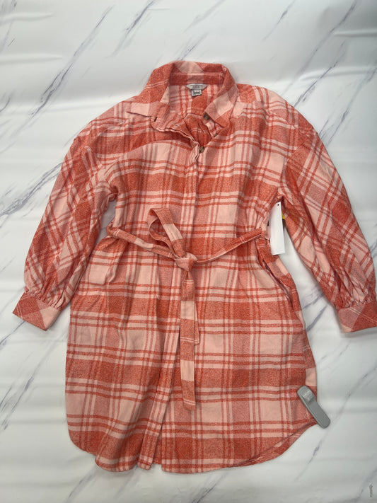 Dress Designer By French Connection In Plaid, Size: S