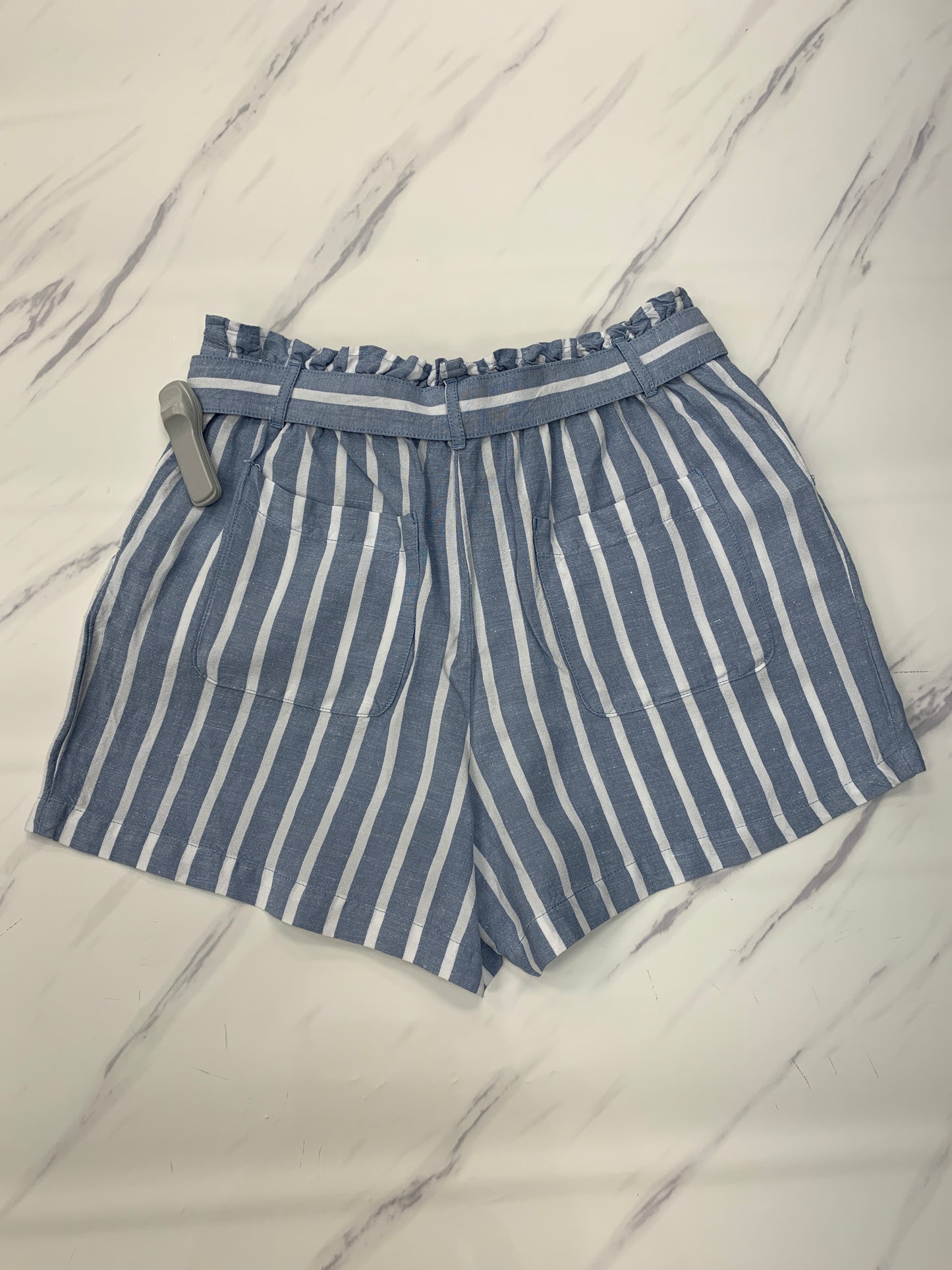 Shorts By Loft In Striped Pattern, Size: Petite  M