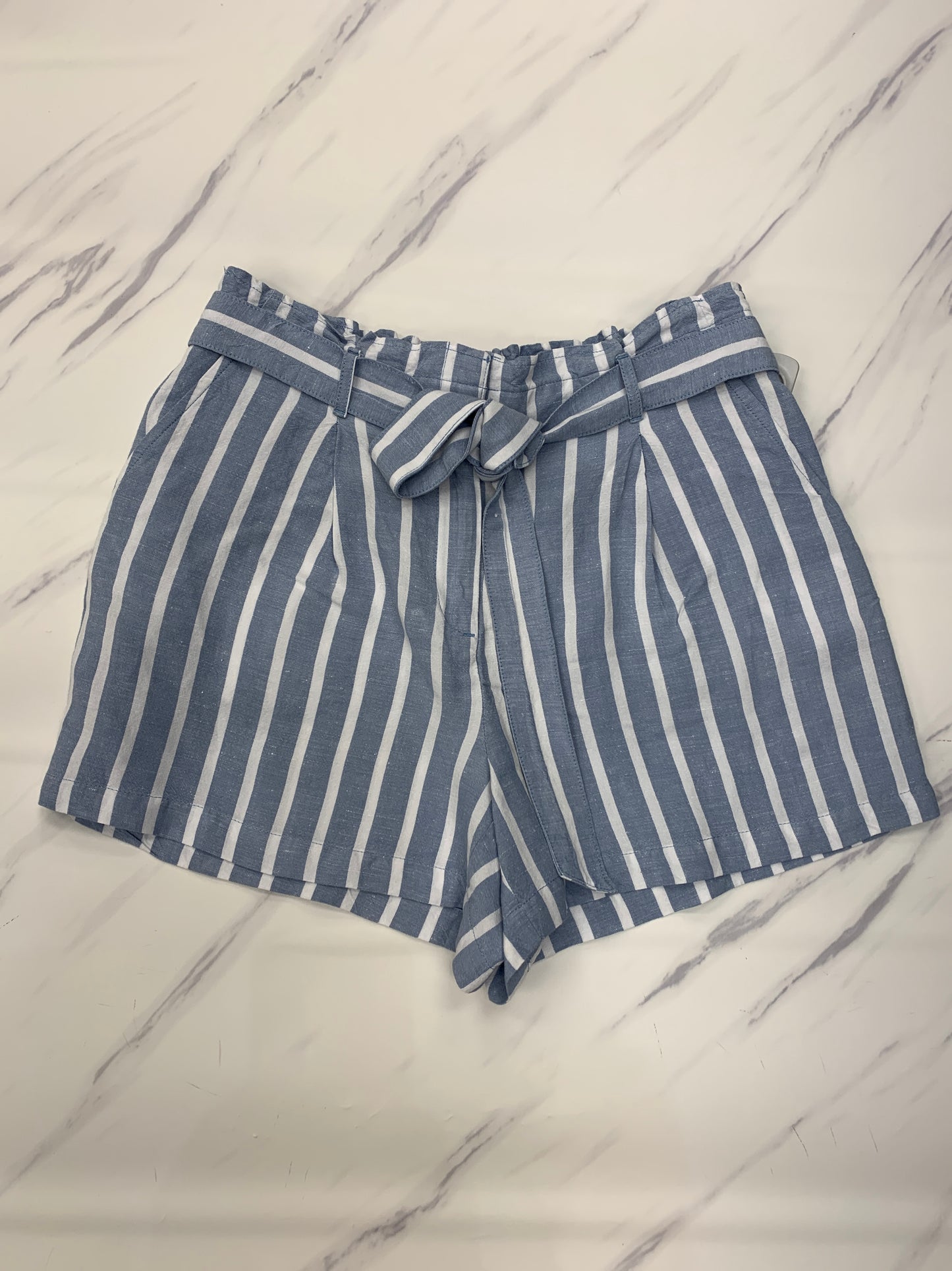 Shorts By Loft In Striped Pattern, Size: Petite  M