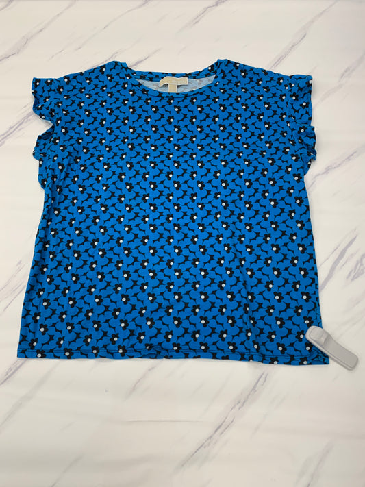Top Short Sleeve Designer By Michael By Michael Kors  Size: L