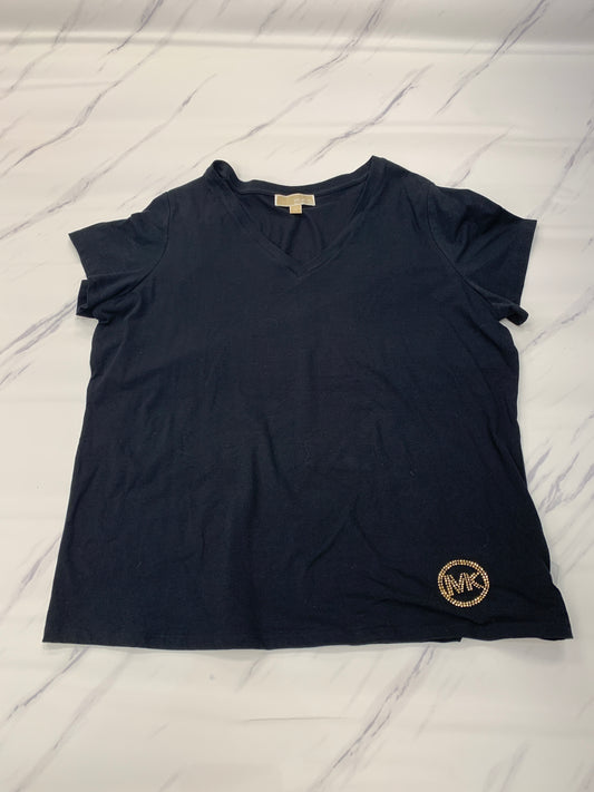 Top Short Sleeve Designer By Michael By Michael Kors  Size: 2x