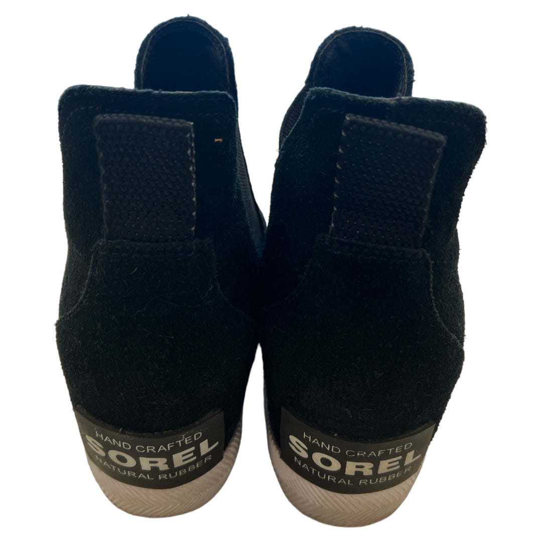 Black Shoes Sneakers Sorel, Size 8