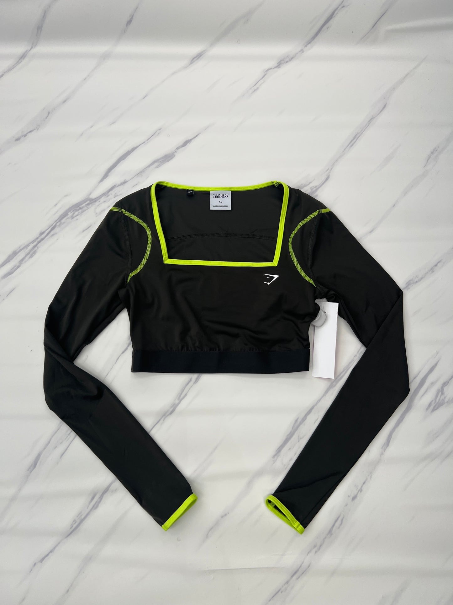 Athletic Top Long Sleeve Crewneck By Gym Shark, Size: Xs