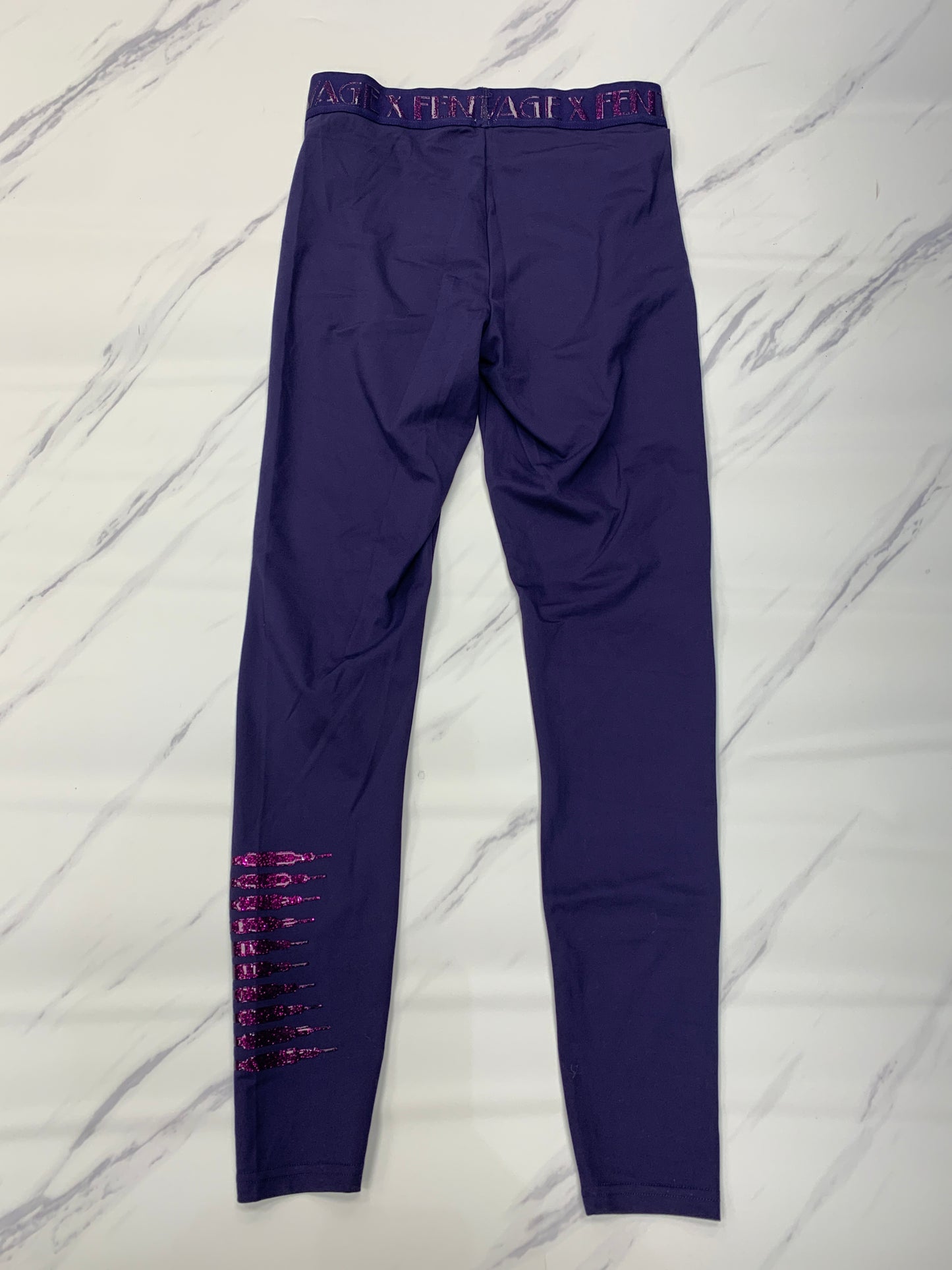 Athletic Leggings By Cma In Purple, Size: L