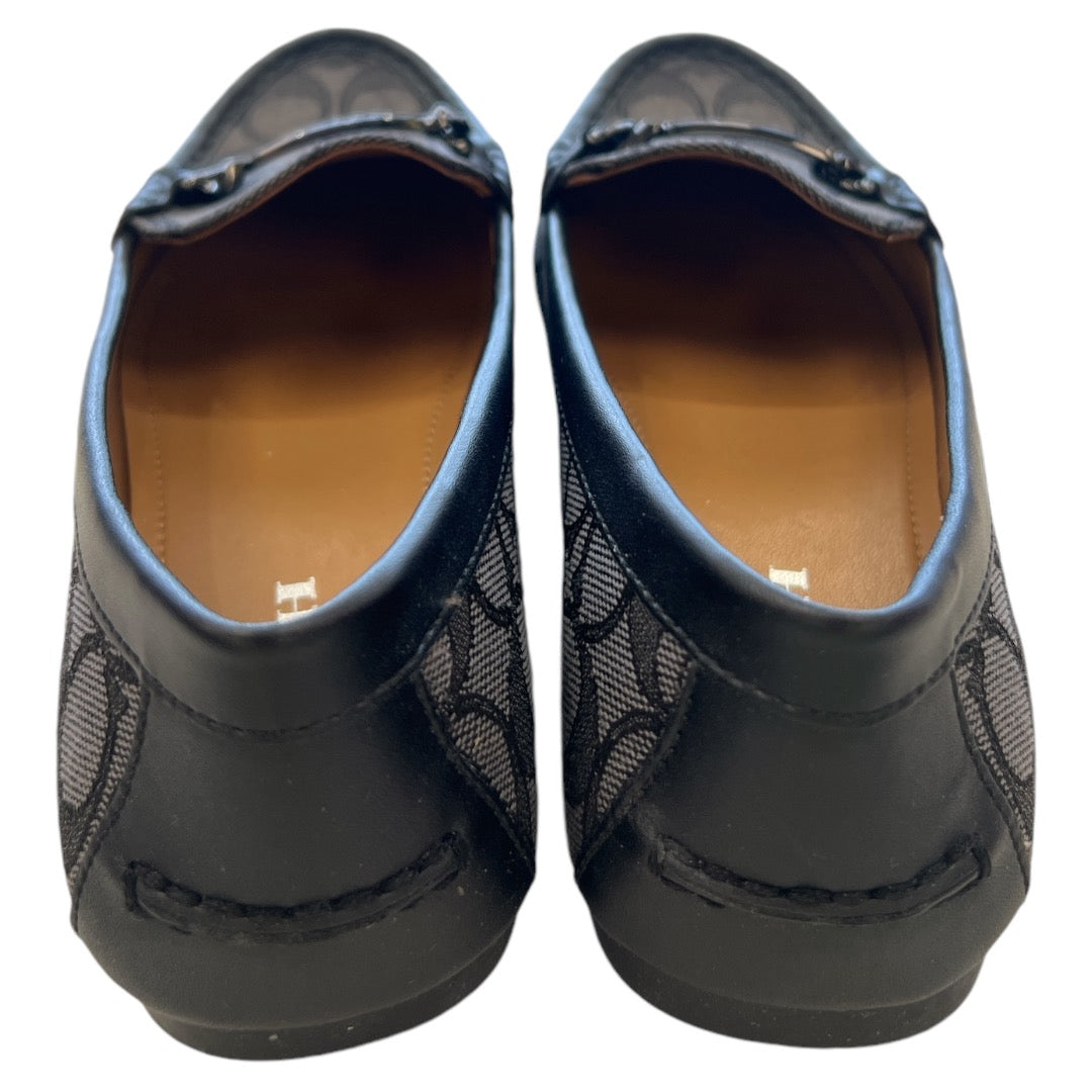 Shoes Flats By Coach In Black, Size: 7.5