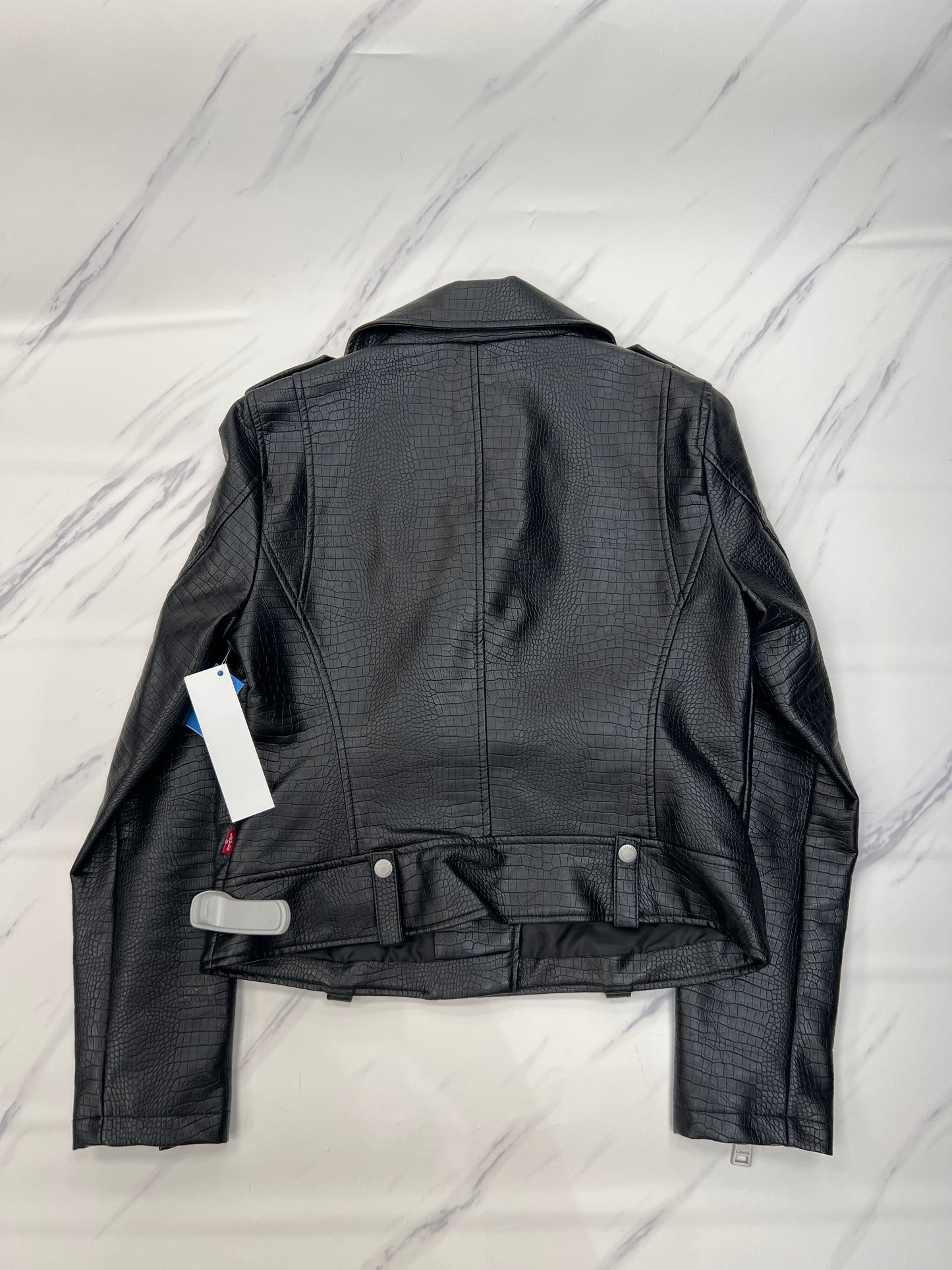 Jacket Moto By Levis In Black, Size: M