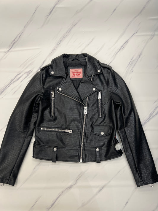 Jacket Moto By Levis In Black, Size: M