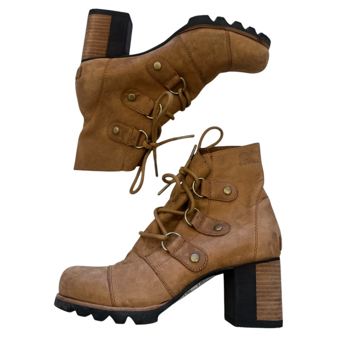 Boots Combat By Sorel In Brown, Size: 8